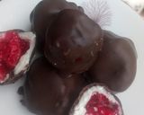 Foto del paso 4 de la receta: Frambuesas bañadas en chocolate