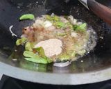 Foto langkah ke 2 dari resep Oseng Daun Pepaya Jepang Kaldu Udang.