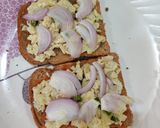 A picture of step 7 of Open Egg Cheese Sandwich.