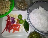 Foto langkah ke 1 dari resep Botok Teri Tempe.