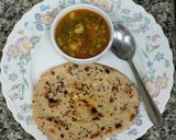 A picture of step 2 of Soy Flour & Wheat Flour Naan.