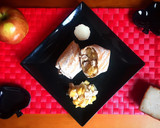 Foto del paso 3 de la receta: Wrap de pollo con queso de cabra y manzana caramelizada