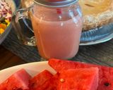 Hình bước làm 2 của món Smoothie : dưa hấu