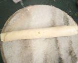 A picture of step 4 of Thandai Masala Bhakharvadi.