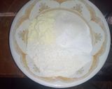 A picture of step 1 of Eggless pancake.