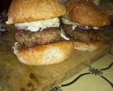 DIY beef burger with egg recipe step 7 photo