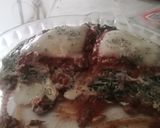 Foto del paso 5 de la receta: "Lasaña" de huevo con boloñesa y espinaca (Grez - Keto)