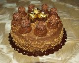 Φωτογραφία βήματος 4 της συνταγής Ferrero triple cookie cake-easy way