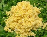 A picture of step 2 of Palak mung dal.