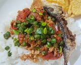 Foto langkah ke 10 dari resep Tempe Penyet Sambal Terasi.