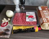 Házi hamburgerhús recept fázis 1 fotója