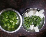 A picture of step 5 of Palak/Spinach Paneer Brown Rice Pulao (no onion no garlic).