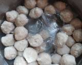 Bakso Ayam || bisa utk frozen food langkah memasak 6 foto