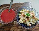 Beetroot soup with Mexican salad recipe step 8 photo