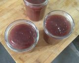 Une image de l'étape 4 de Confiture pêche érable cranberries.