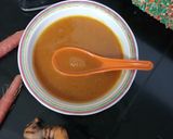 ગાજર લીલી હળદરનો સૂપ(Carrot and fresh turmeric Soup recipe in gujarati) રેસીપી સ્ટેપ3ફોટો