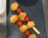 Foto del paso 1 de la receta: Albóndigas de mozzarella con tomate cherry