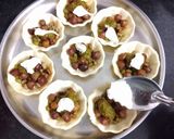 A picture of step 9 of Katori Chaat.