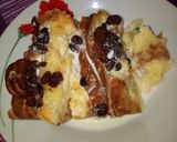 Foto langkah ke 7 dari resep Bread Pudding (Renyah diluar dan Lembut di dalam)🍞🍮.