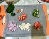 Foto langkah ke 3 dari resep Ayam Terong Tumis Kecap.