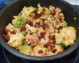 Foto del paso 8 de la receta: *Romanescu con Tofu y Quinoa*