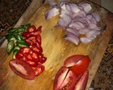 Foto langkah ke 2 dari resep Udang Tahu Tumis Asam Jawa.