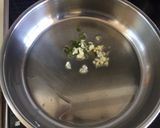 A picture of step 1 of Beans and spinach rice.