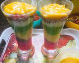 A picture of step 9 of Falooda Ice cream.