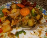 A picture of step 3 of Potatoes porridge.