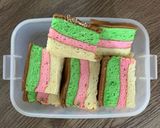 Foto langkah ke 7 dari resep Kue Lapis Pepe Panggang.