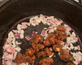A picture of step 3 of Simple beef sauce.