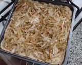Foto del paso 3 de la receta: Fugazzeta rellena muzzarella bajo sodio, tomate y albahaca en Flip
