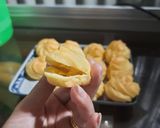 Hình bước làm 11 của món Bánh su kem vị custard & vị matcha