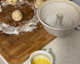 A picture of step 3 of Monkey Bread.