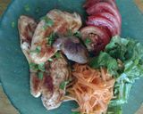 Foto del paso 3 de la receta: Pollo a la plancha y ensalada bien liviano!!