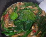 Foto langkah ke 4 dari resep Oseng Tahu Tempe Jamur Tiram Kacang Panjang.