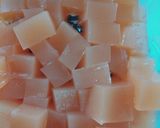 Foto langkah ke 5 dari resep Milky Cheese Mango Jelly.