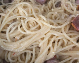 Foto del paso 8 de la receta: Espagueti al ajo con longaniza de pavo, setas y tomate seco