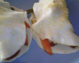 Foto del paso 5 de la receta: Falsos tacos de pollo y verduras (o empanadas abiertas) en la air -fryer