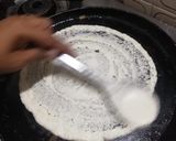 A picture of step 6 of Crispy Rava Dosa.