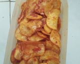 Foto langkah ke 4 dari resep Keripik Singkong Pedas Manis.