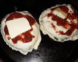 Foto del paso 5 de la receta: Pizzeta rellena con tapa de empanada