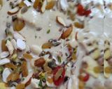 A picture of step 5 of Mango, apple, banana kulfi dessert.