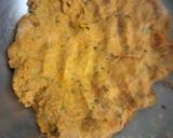 A picture of step 1 of Kaddu ke paraathe (pumpkin).
