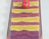 Foto langkah ke 9 dari resep Bolu Lapis Taro Kukus.