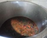 A picture of step 5 of Beetroot with Leaves (Bhujya) Chukander ki bhujiya.