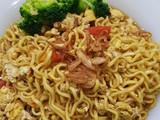 Mie telur becek