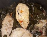 A picture of step 7 of Stuffed Grape Leaves with Marinated Chicken Breasts.