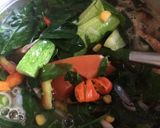 Foto langkah ke 10 dari resep Sayur bening Timun Katuk Jagung.
