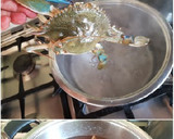 Foto del paso 1 de la receta: Cangrejo azul con salsa rosa americana Maine style